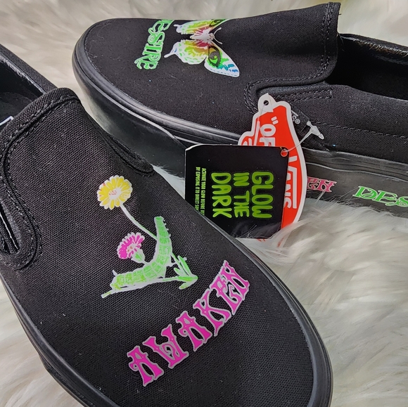 Vans   Classic  Platform Morph  Glow In The Dark Gothic Punk new - Picture 5 of 5